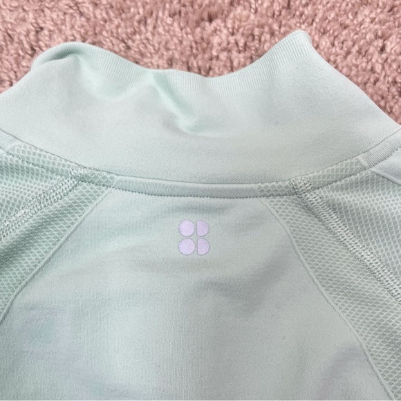 Sweaty Betty Athlete Seamless Half Zip Long Sleeve Athletic Top - Picture 8 of 16
